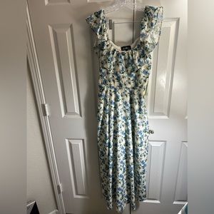 Sam Edelman NWT Floral Off The Shoulder Midi Dress - Size Small